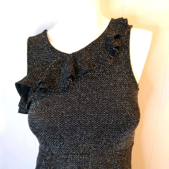 Epic Threads Black/Silver Dress. Medium - Picture 2 of 11